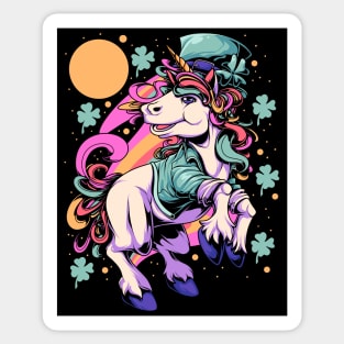 Lucky Unicorn Sticker